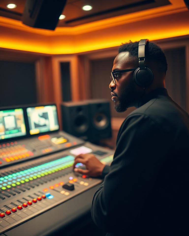 Studio recording